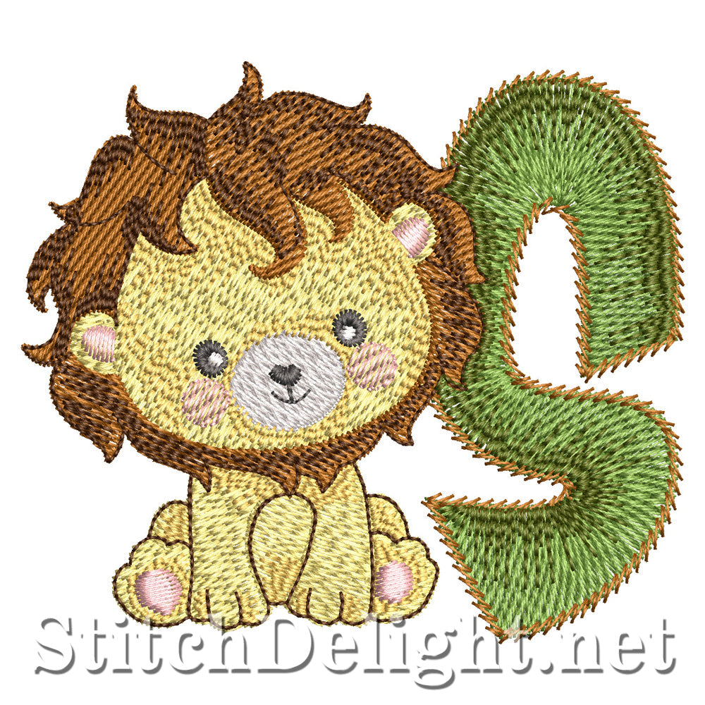 SDS5487 Safari Animals Complete Font