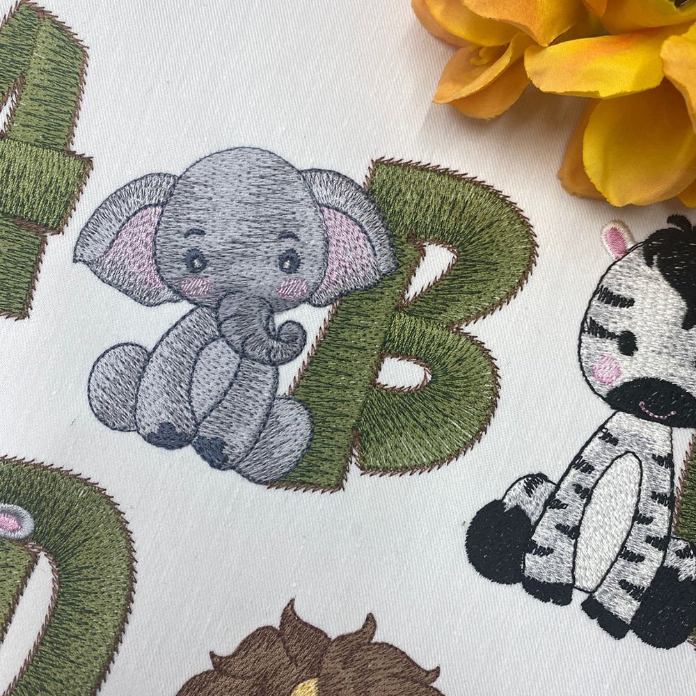 SDS5487 Safari Animals Complete Font