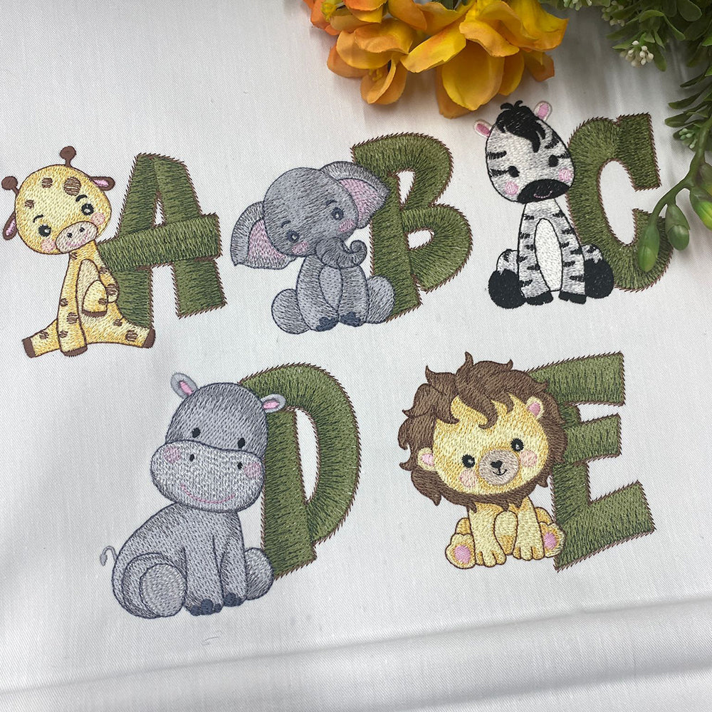 SDS5487 Safari Animals Complete Font