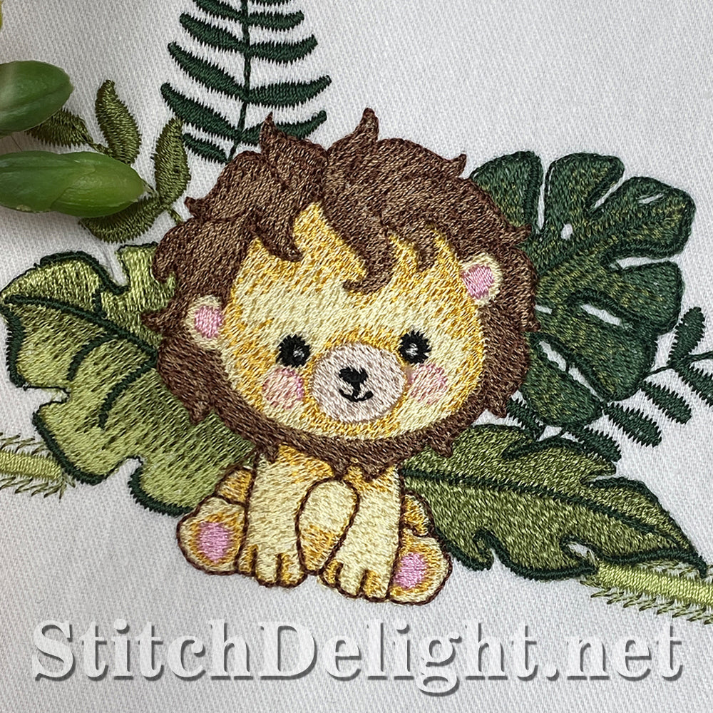 SDS5490 Safari Animal Name Tags