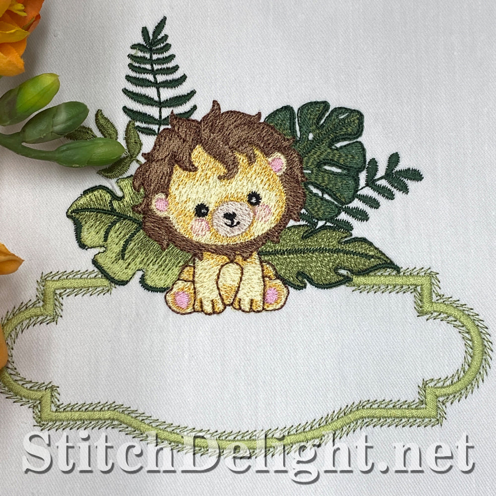 SDS5490 Safari Animal Name Tags