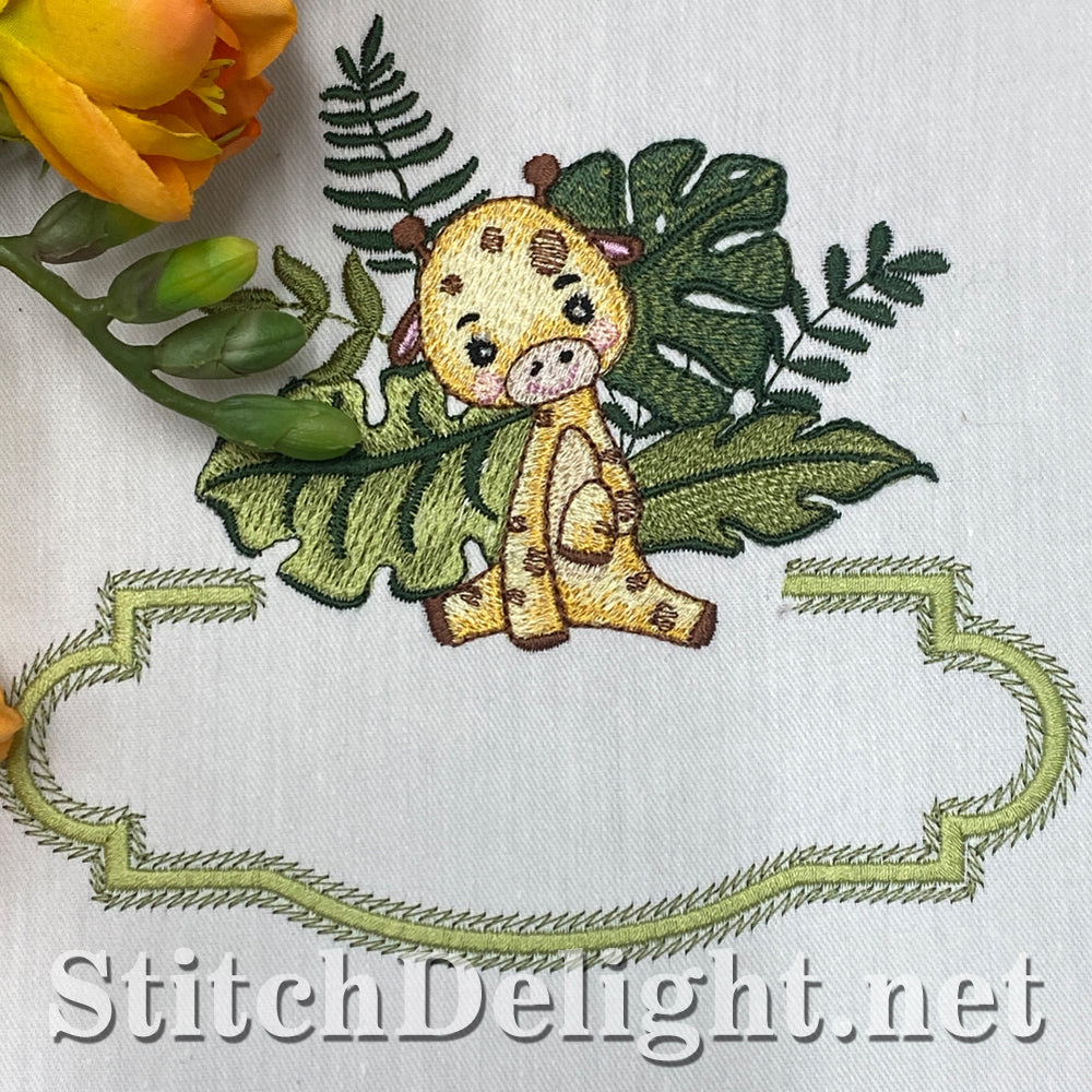 SDS5490 Safari Animal Name Tags