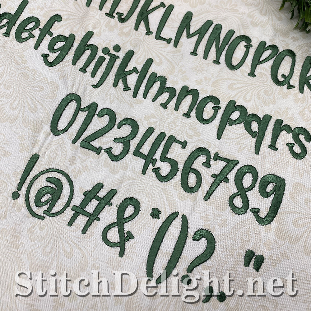 SDS5492 Safari Matching Font