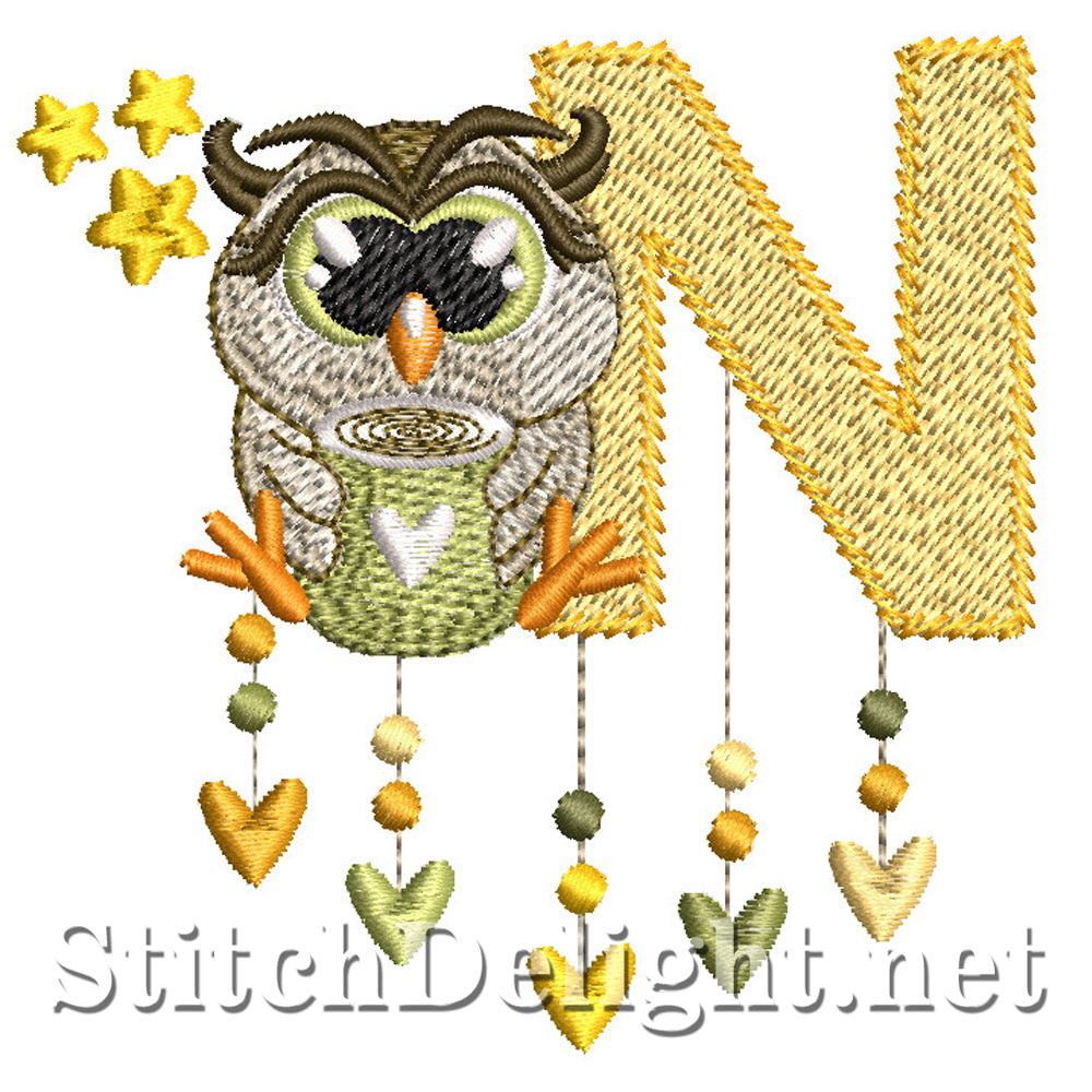 SDS5501 Enchanting Owl Collectors Font