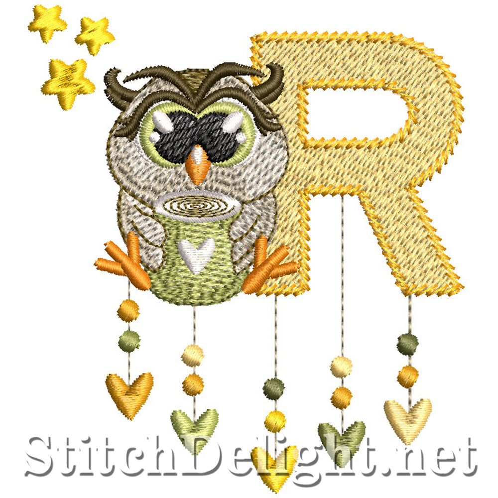SDS5501 Enchanting Owl Collectors Font