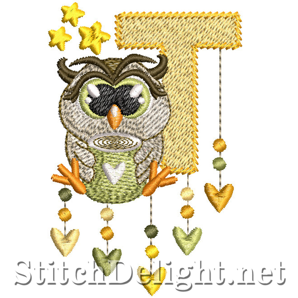 SDS5501 Enchanting Owl Collectors Font