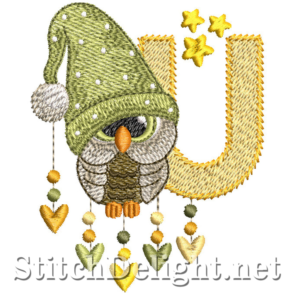 SDS5501 Enchanting Owl Collectors Font
