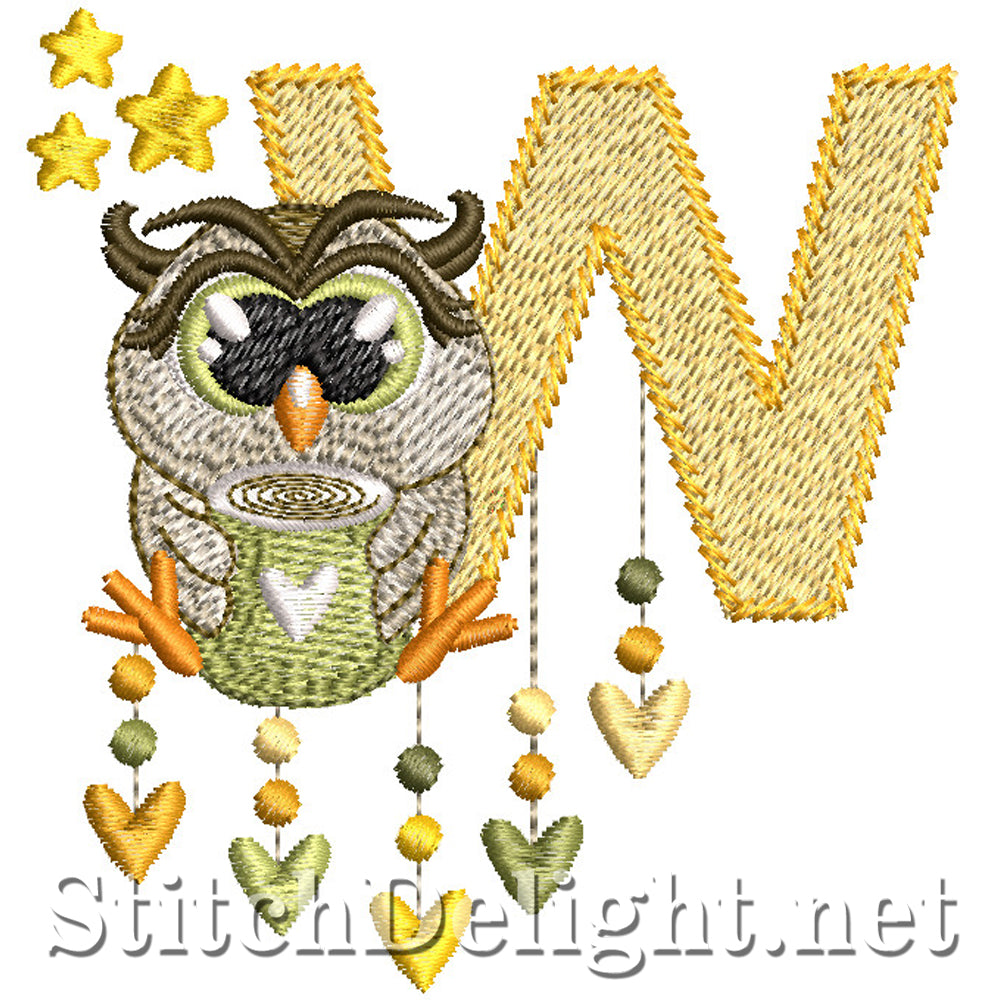 SDS5501 Enchanting Owl Collectors Font