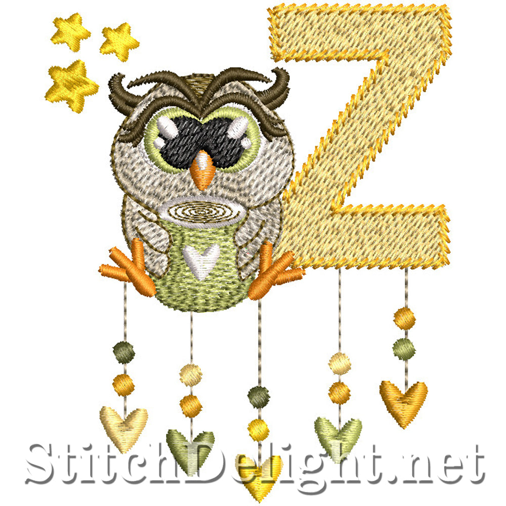 SDS5501 Enchanting Owl Collectors Font