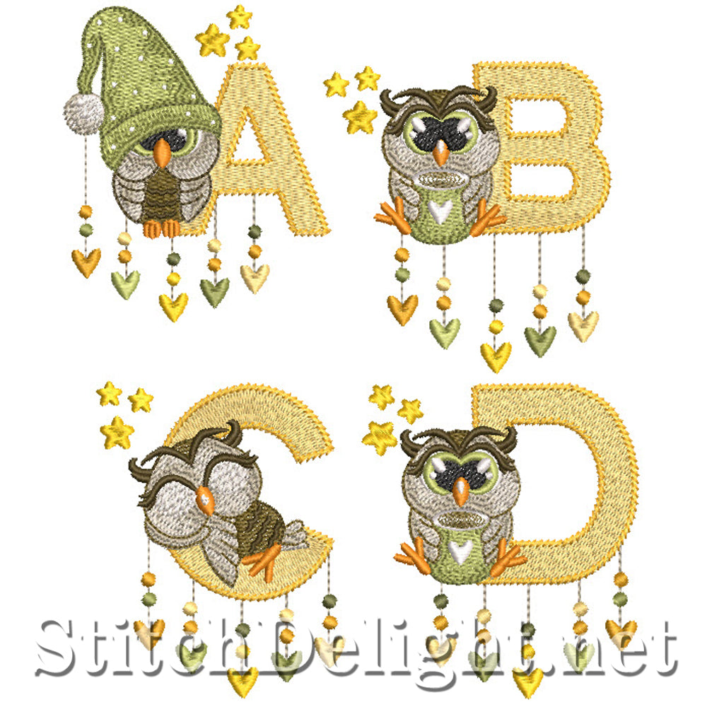 SDS5501 Enchanting Owl Collectors Font