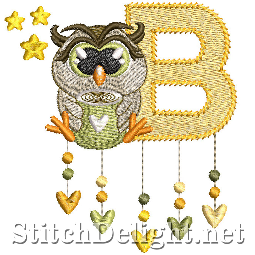 SDS5501 Enchanting Owl Collectors Font