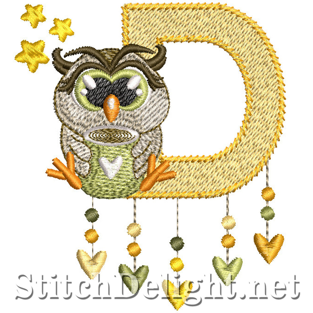 SDS5501 Enchanting Owl Collectors Font