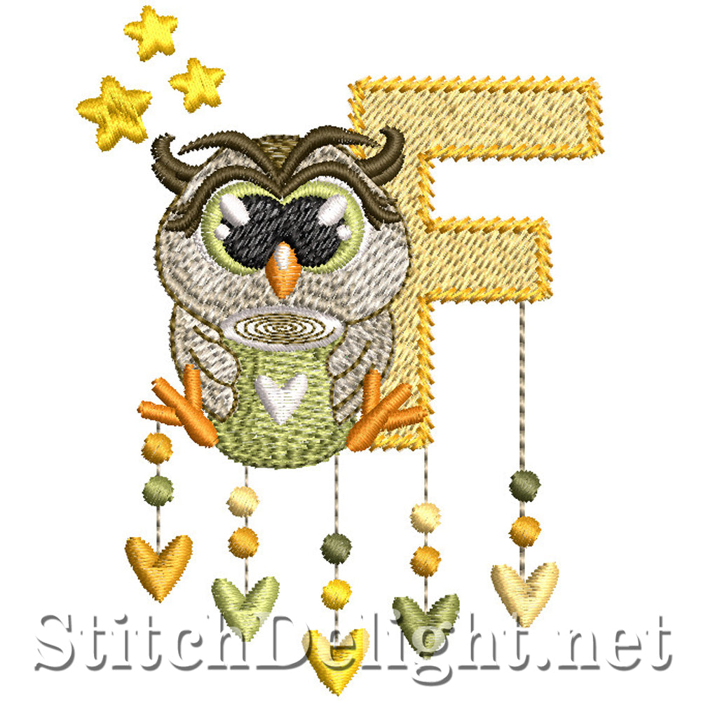 SDS5501 Enchanting Owl Collectors Font