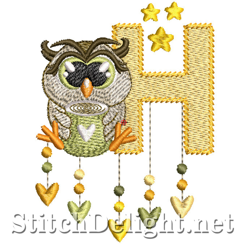 SDS5501 Enchanting Owl Collectors Font
