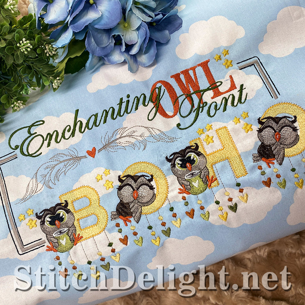 SDS5501 Enchanting Owl Collectors Font