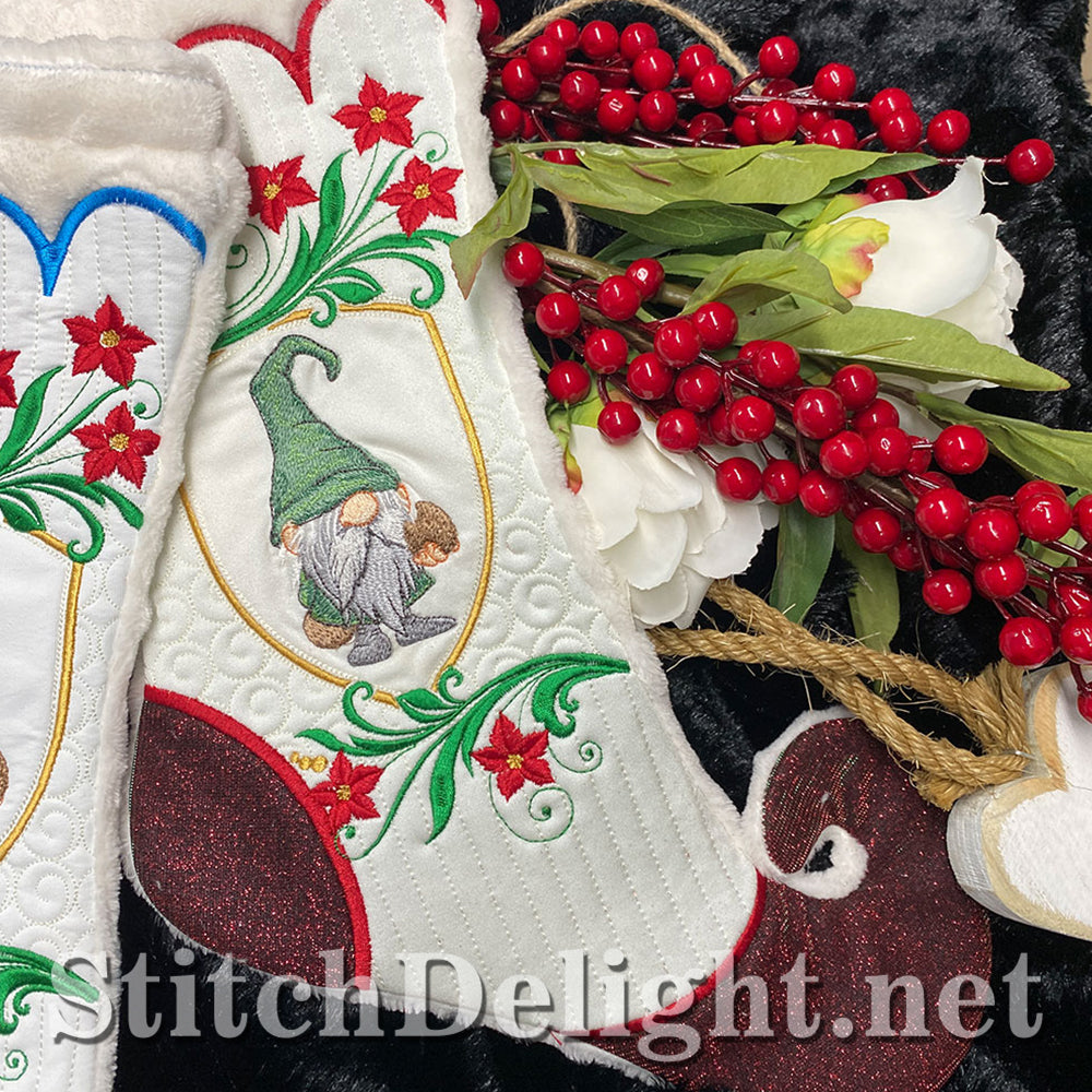 SDS5521 Gnome Christmas Stockings