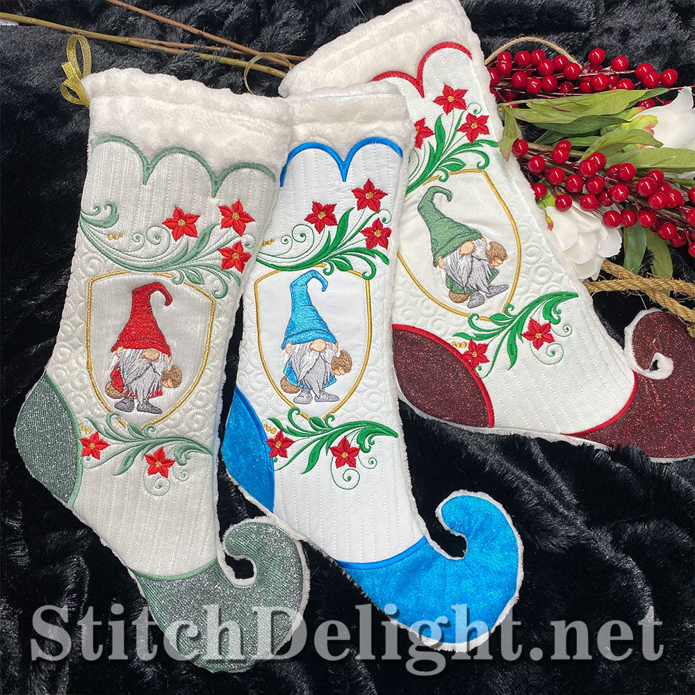 SDS5521 Gnome Christmas Stockings