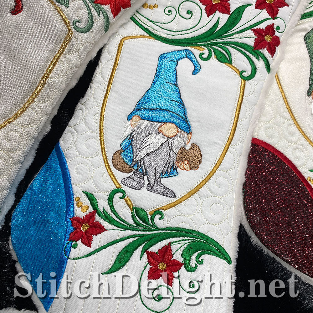 SDS5521 Gnome Christmas Stockings