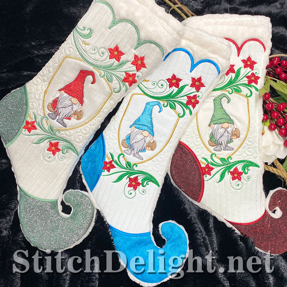 SDS5521 Gnome Christmas Stockings