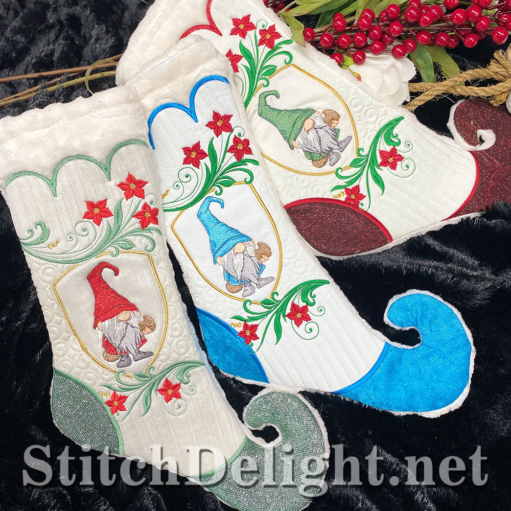SDS5521 Gnome Christmas Stockings