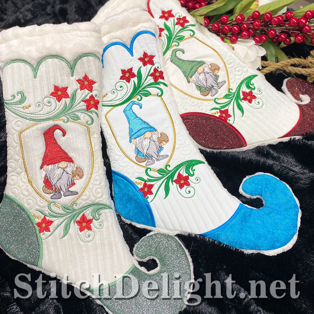 SDS5521 Gnome Christmas Stockings