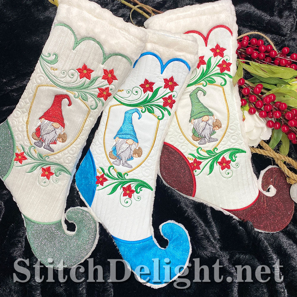 SDS5521 Gnome Christmas Stockings