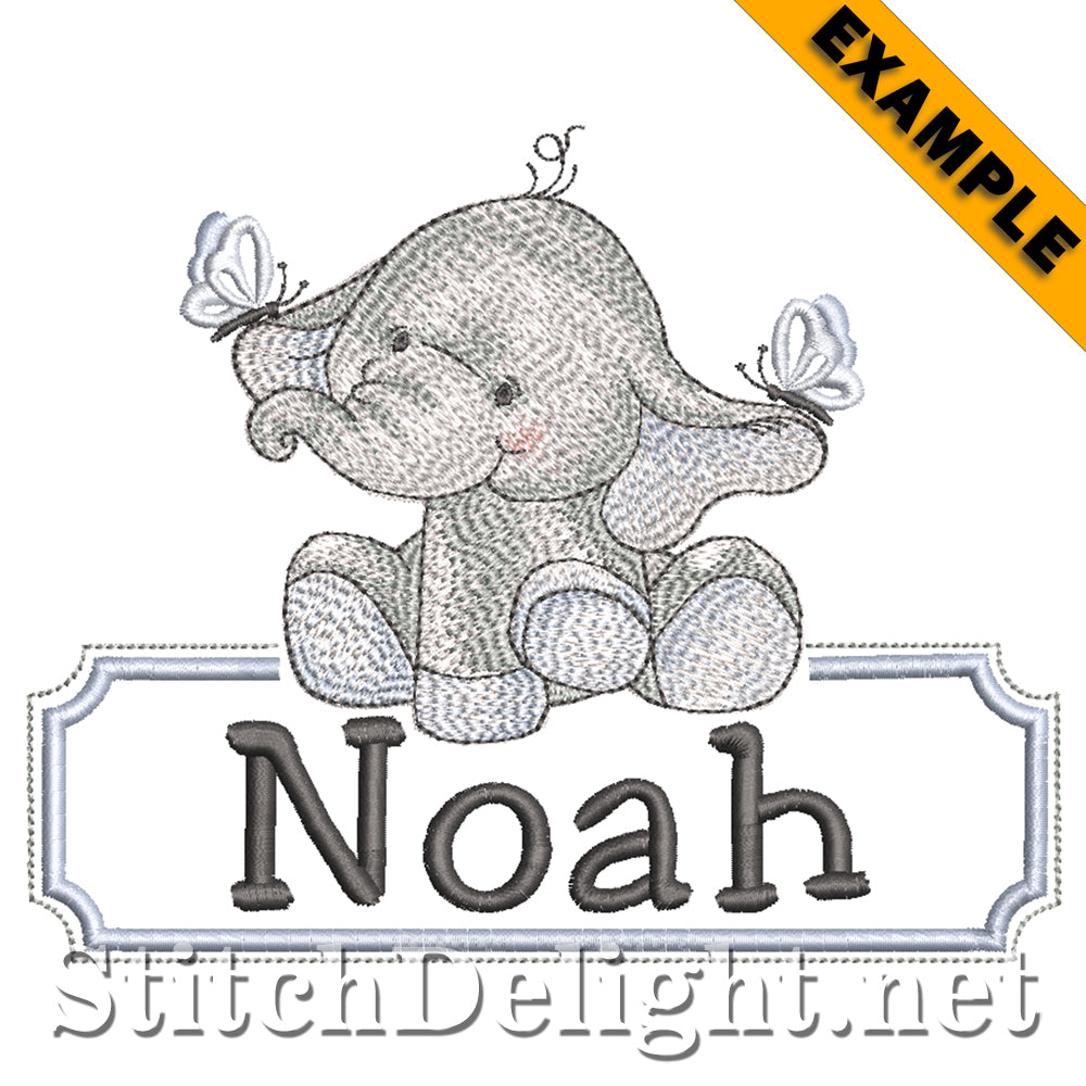 SDS5425 Name Frame Font