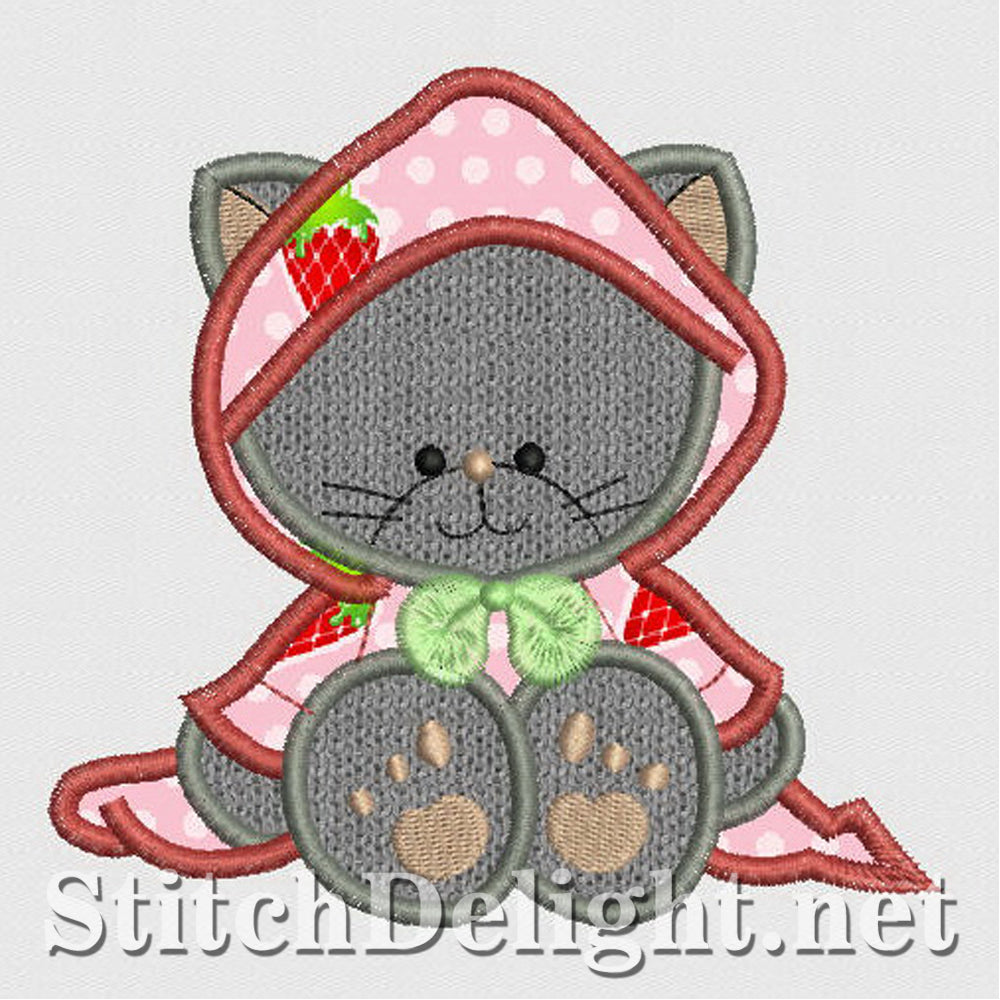 SD1206 Applique Kitty