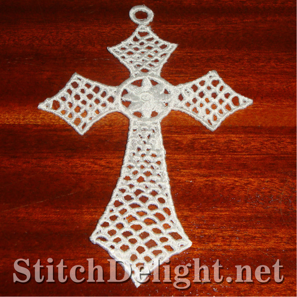 SD1108 Freestanding Lace Cross