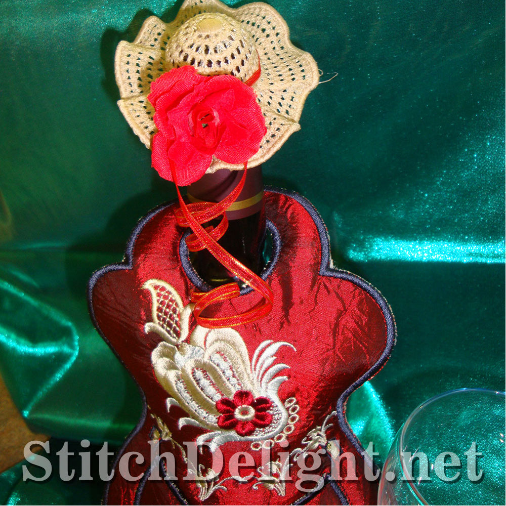 SD0902 Botanical Bottle Apron