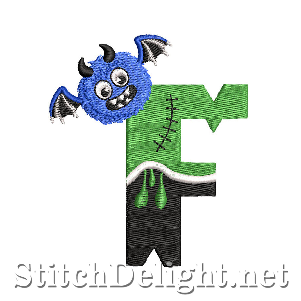 SDS1776 Scary Monster Font Font F