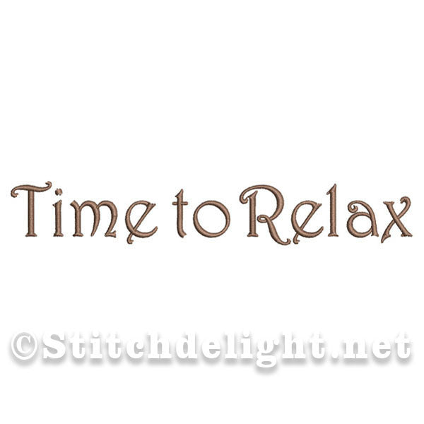 SDS0423 Time to Relax