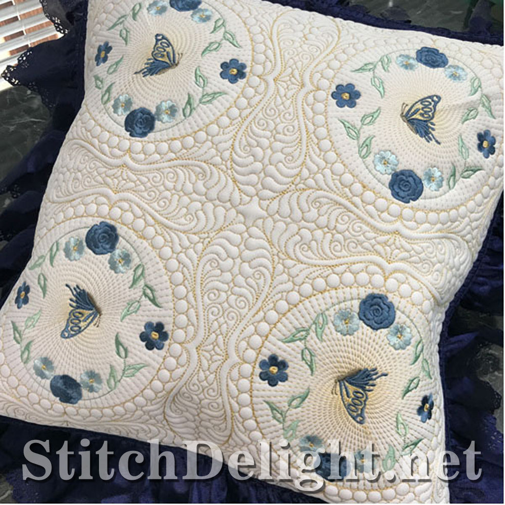 SDS1176 Feather Quilt Set 1