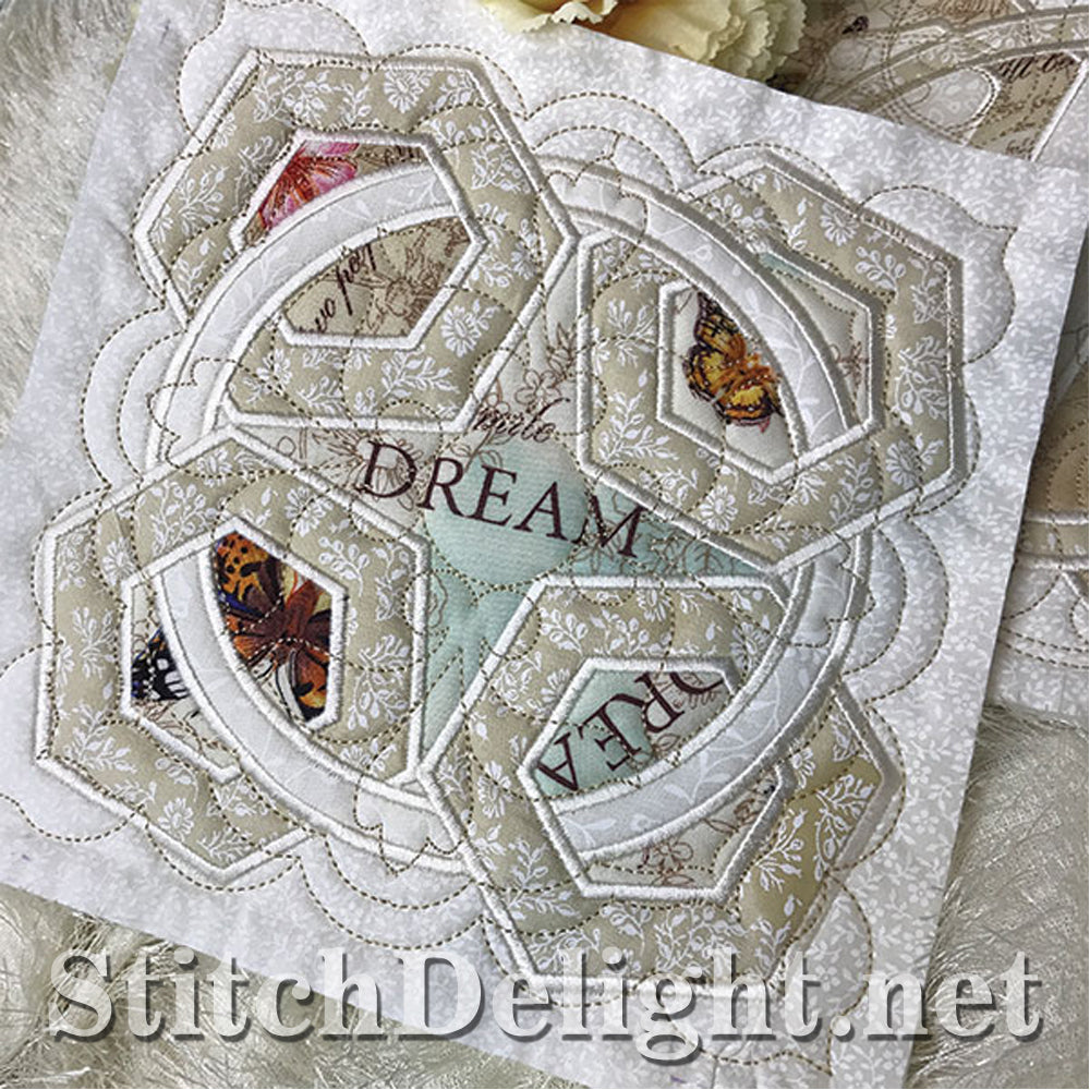 SDS1233 Patchwork Quiltblocks ITH 9