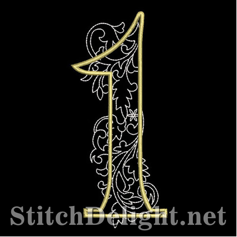 SDS1127 Quilters Lettertype 1