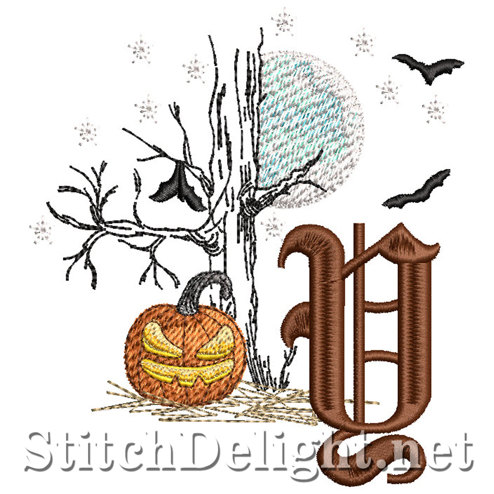 SDS1781 Nightly Horror Font Y