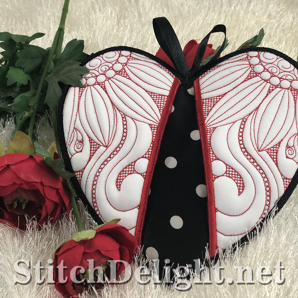 SDS1413 Supports de pots en forme de cœur