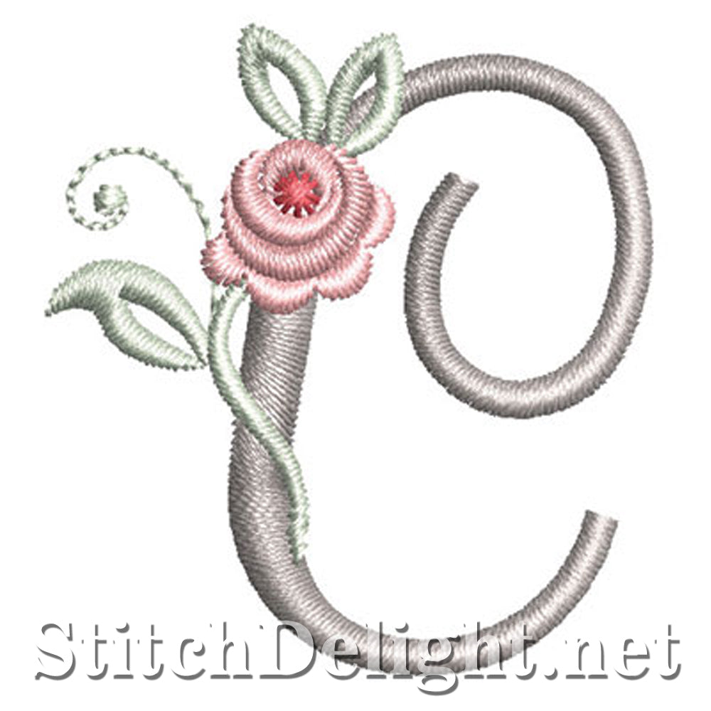 SDS1227 Antique Rose Font C