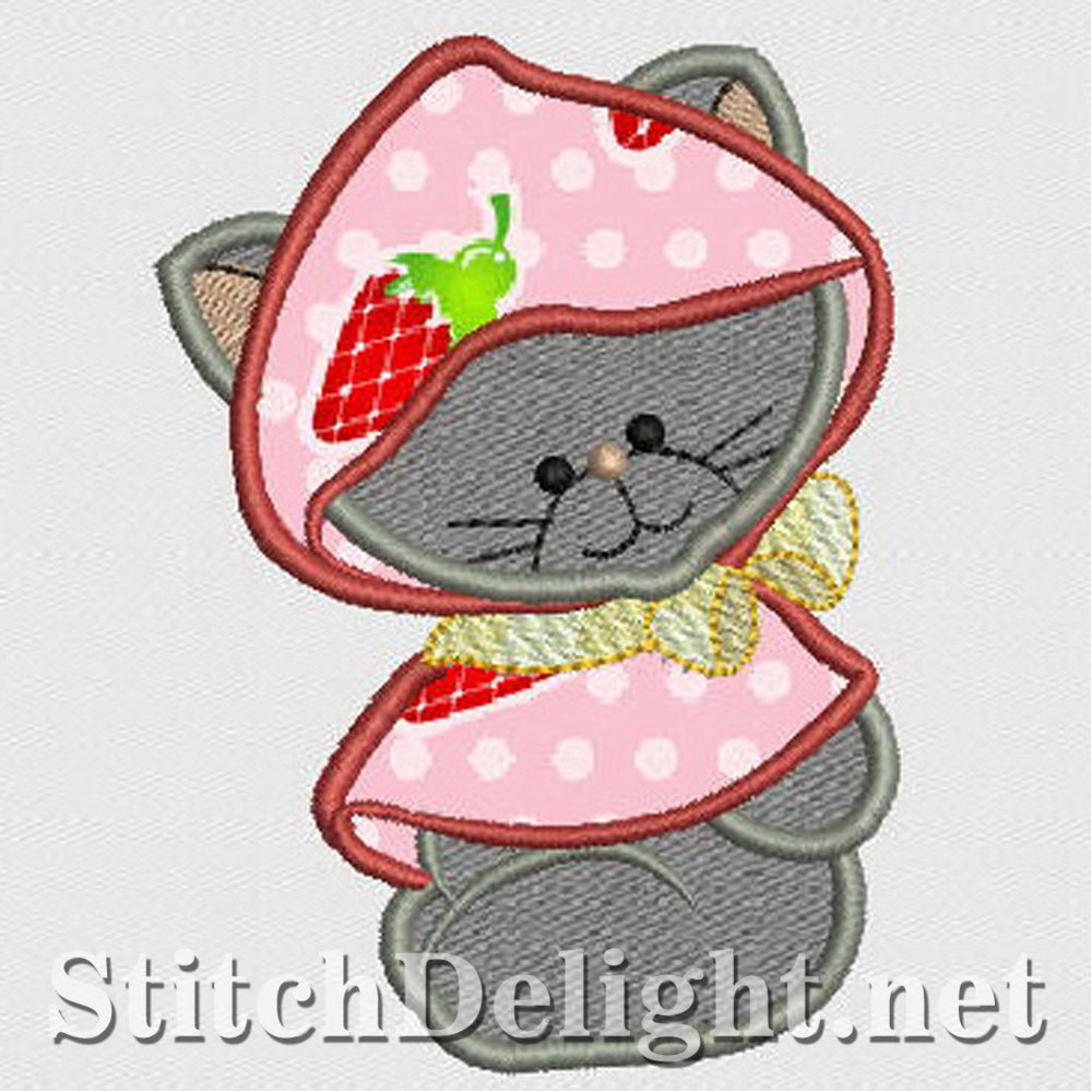 SD1206 Applique Kitty