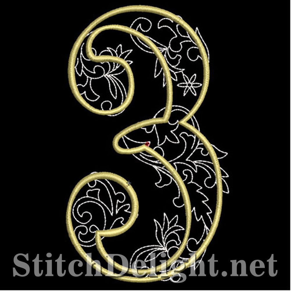 SDS1127 Quilters Lettertype 3