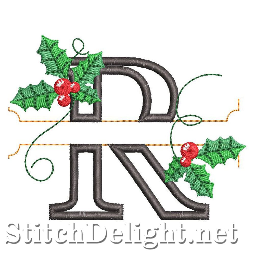 HOE0037 Festive Holly Font R