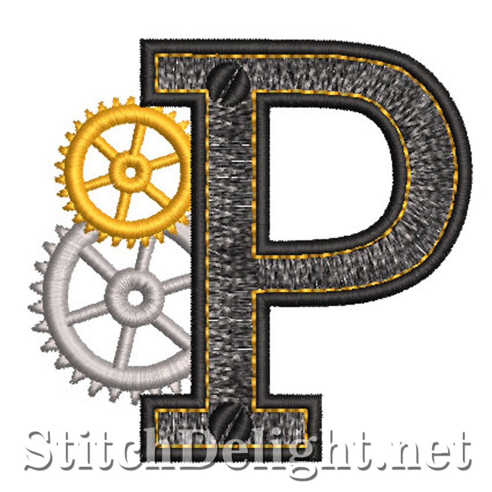 SDS1466 Steampunk Font P