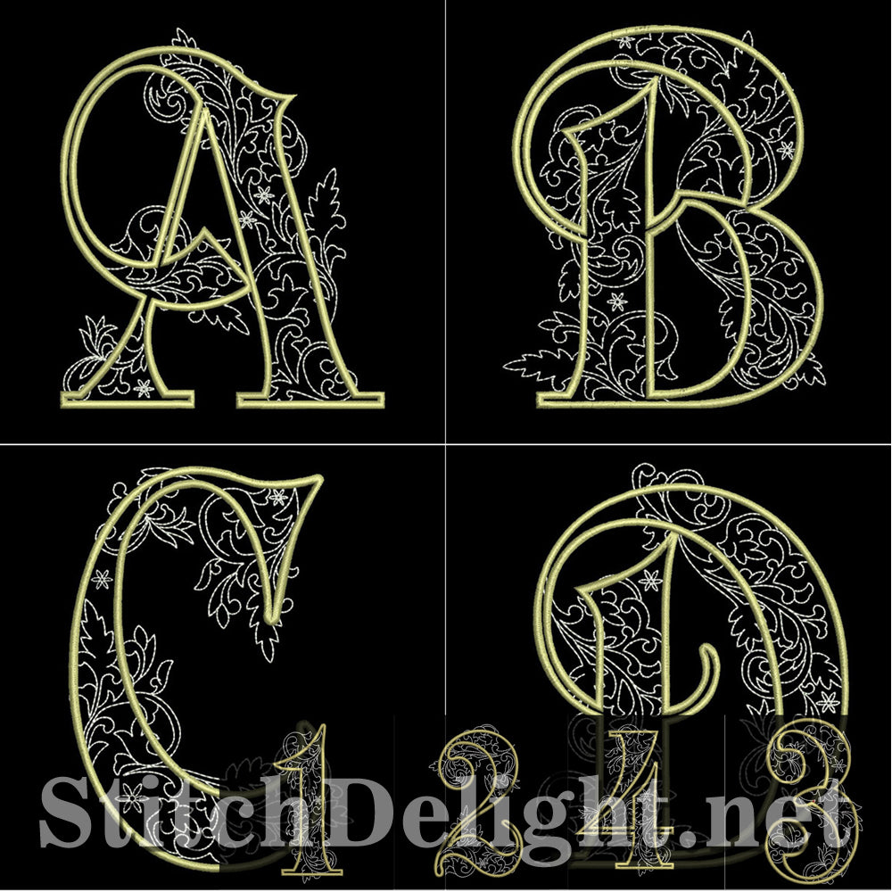 SDS1127 Quilters Font