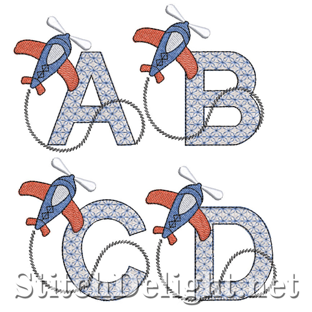 SDS1459 Air Show Font