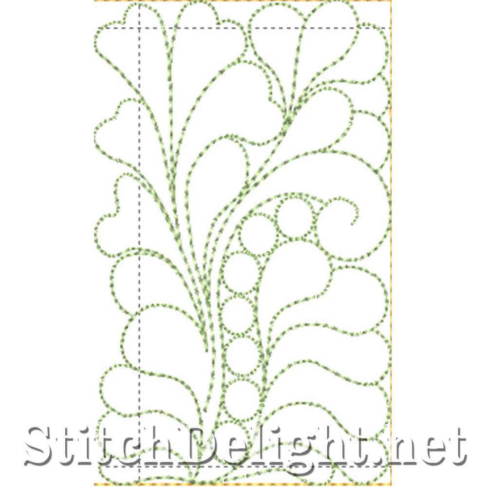 SDS0735 Sashing Feather Quilt Patronen