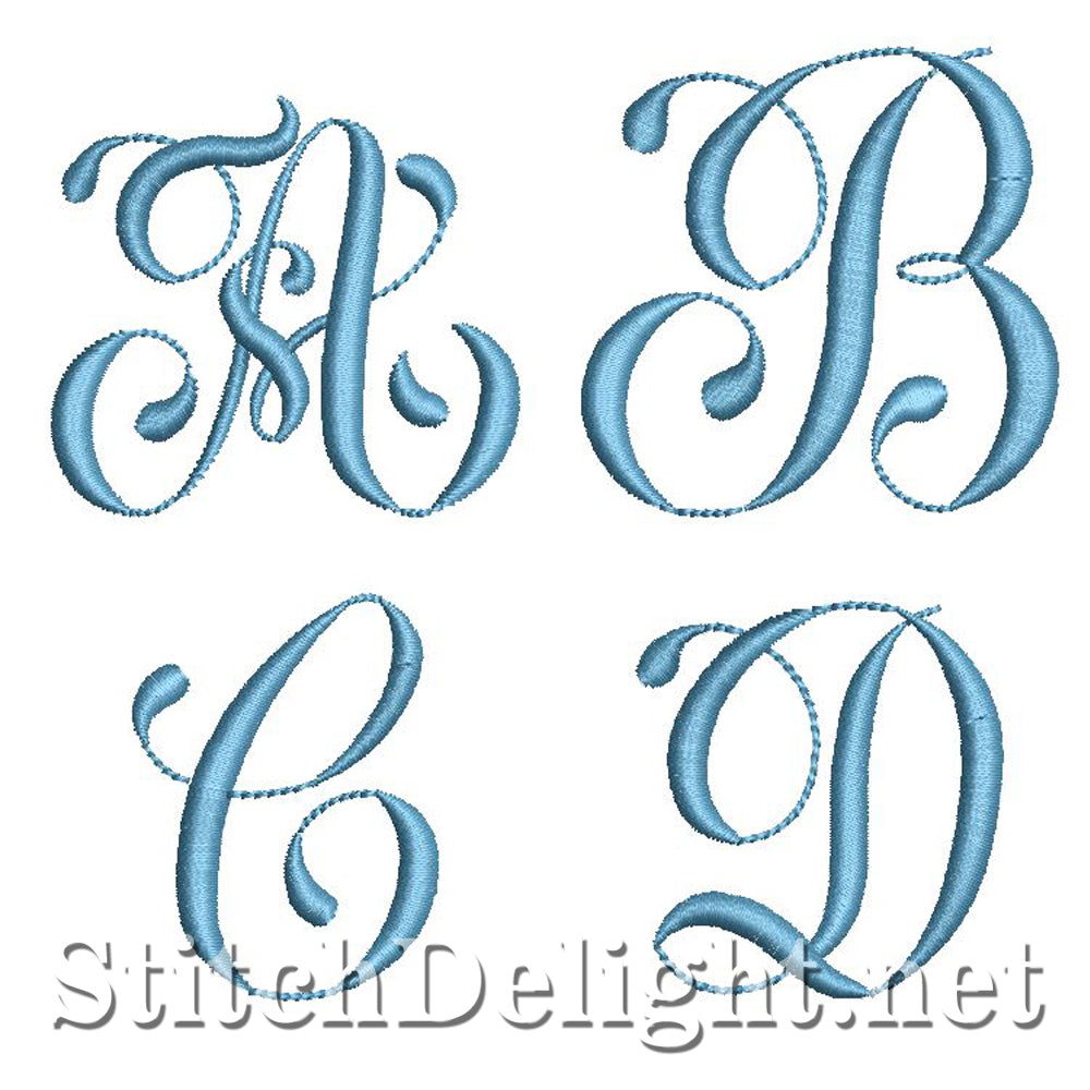 SDS0792 Ribbon Font