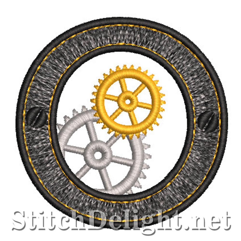 SDS1466 Steampunk Font O