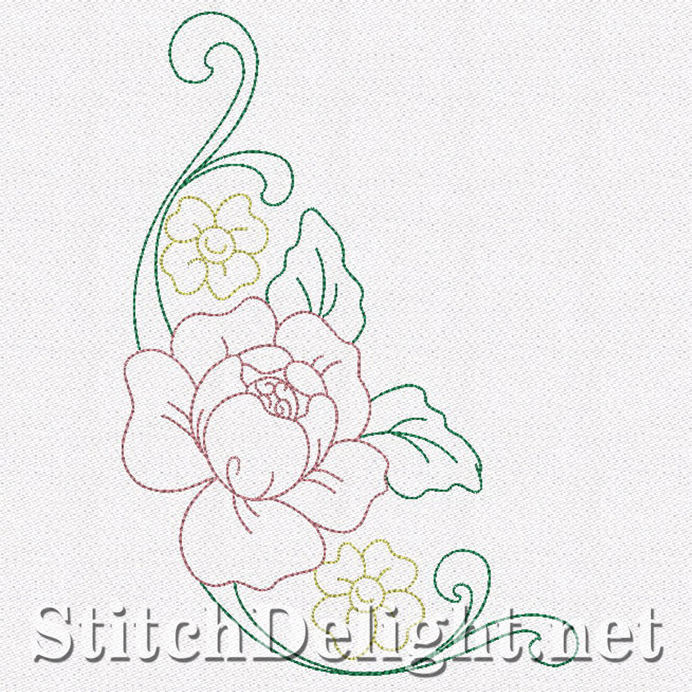 SD0518 Vintage Roses