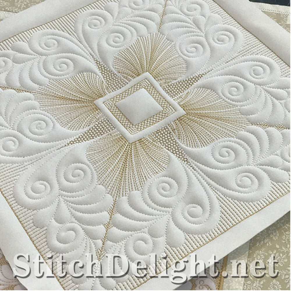 SDS1182 Feather Quilt Set 5