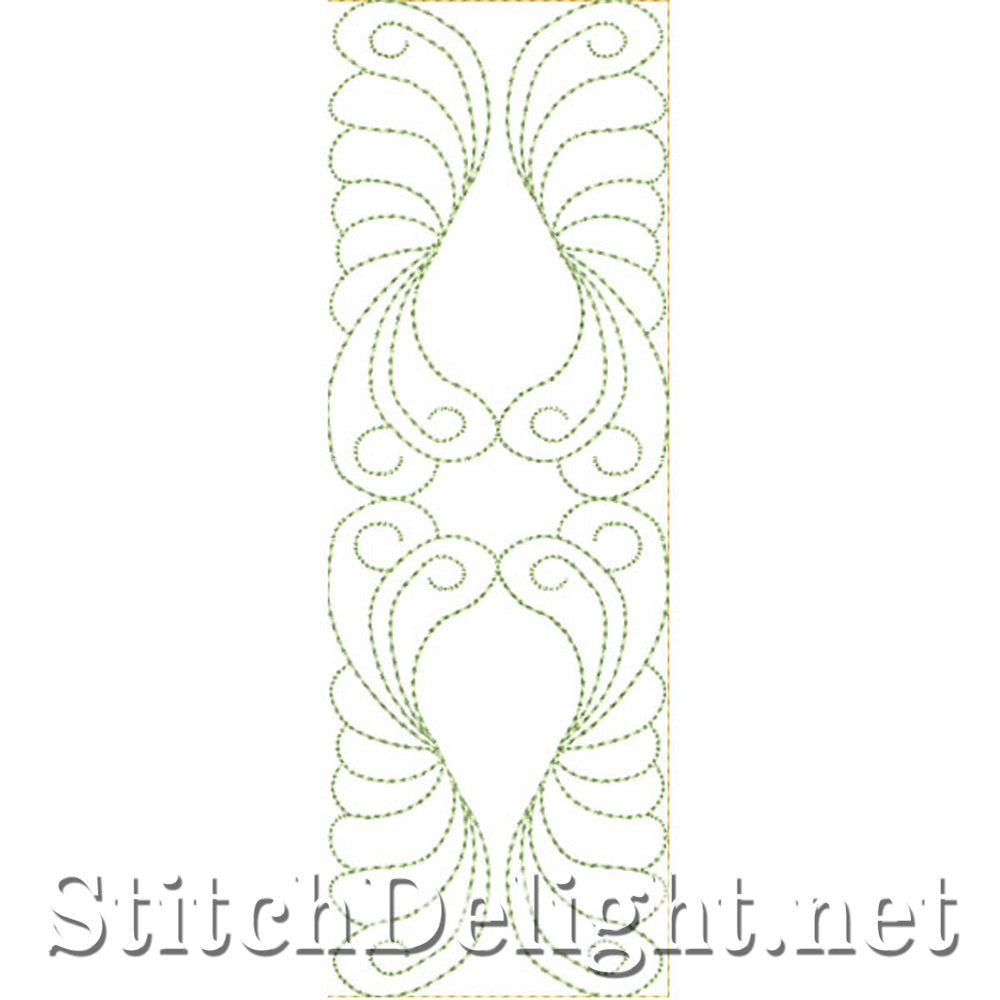 SDS0735 Sashing Feather Quilt Patronen